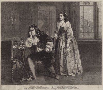 De Speler door Solomon Joseph Solomon
